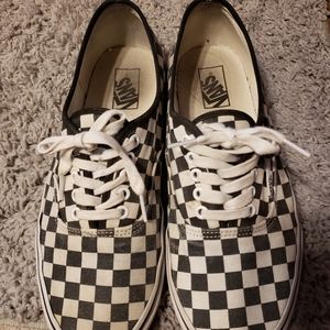 Checkerboard Vans